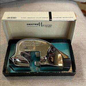 VINTAGE DEXTER MAT CUTTER FOR PHOTO FRAMES SCRAPBOOKING